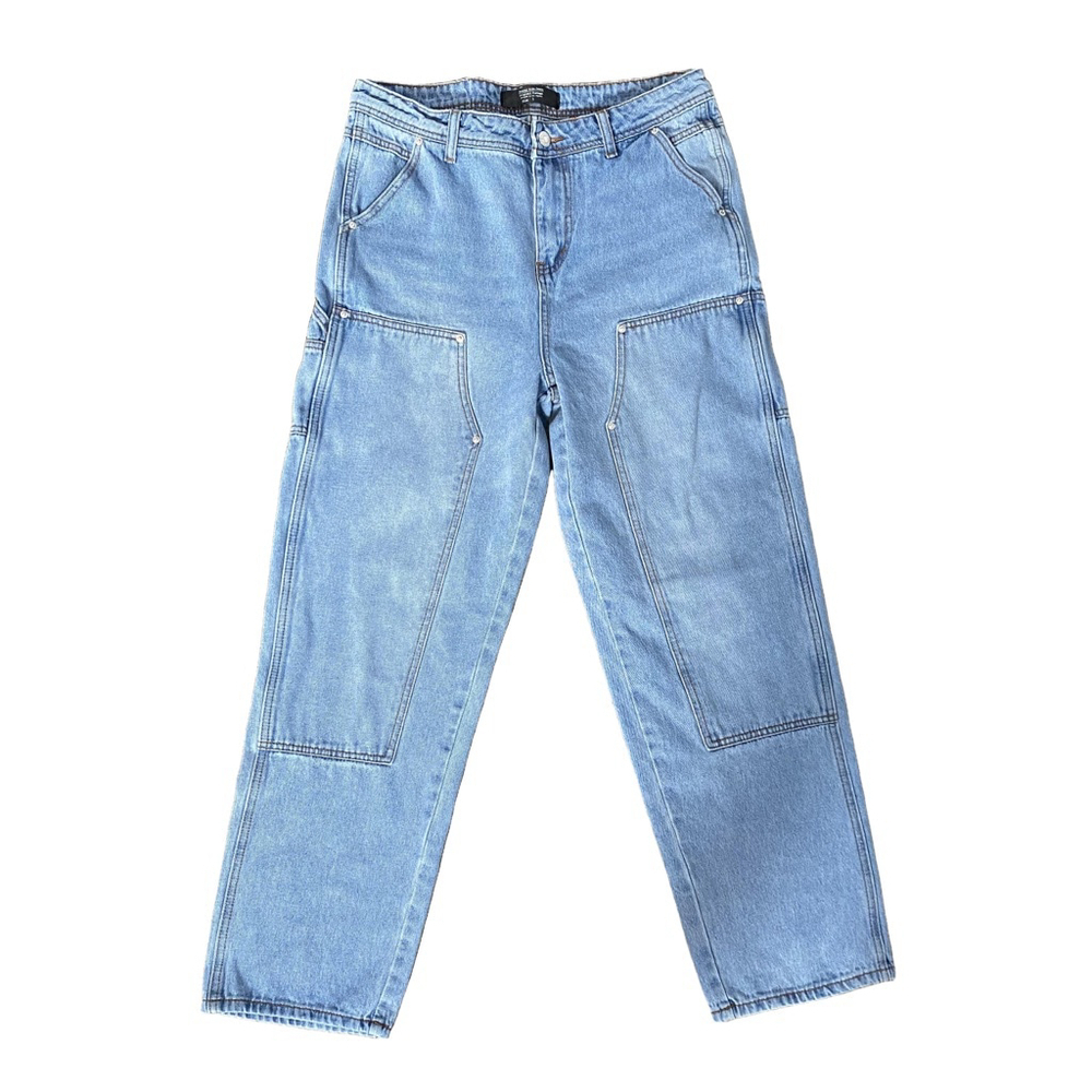 Monkey Ride Jeans Women 5 Blue Carpenter Gorpcore Skater Baggy